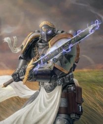 Black Templar Champion Meme Template