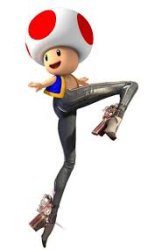 Toad with legs Meme Template