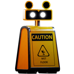 wet floor bot Meme Template