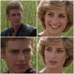 padme diana anakin Meme Template