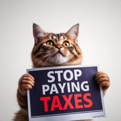 tax cat Meme Template