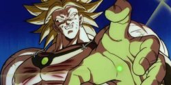 Broly grab Meme Template