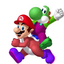 Yario and Moshi Meme Template