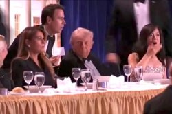 Trump at dinner Meme Template