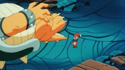 Mario throws Bowser Meme Template