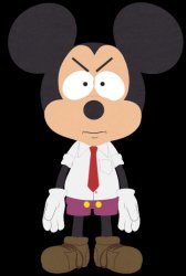 Angry Mickey Mouse South Park Meme Template