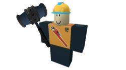 Old builderman Meme Template