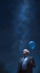 Boris Johnson looking at sky Meme Template