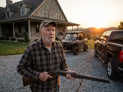 Rural Boomer Meme Template