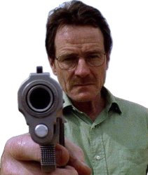 Walter White About to Shoot Meme Template