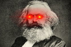 Karl "Based" Marx Meme Template