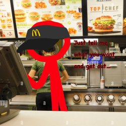 McDonalds Dark Lord Meme Template