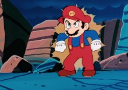 Mario is Powered Up Meme Template