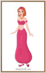 Maggie Dunlop as Jasmine Meme Template