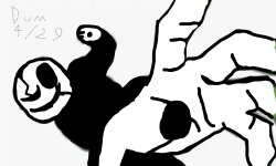 gaster pepe punch Meme Template