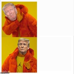 Trump Drake template parody Meme Template