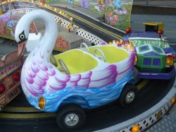 Swan Car Mexican Fair Rides 2 Meme Template