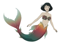 Mermaid Miyuki Meme Template
