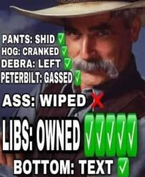 pants: shid Meme Template