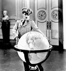 Hitler Chaplin dictator fantasy power crazy loser Meme Template