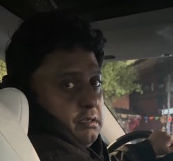Grumpy uber driver in NYC Meme Template
