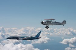 airplanes old and new Meme Template