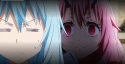 Rimuru and Shuna Meme Template