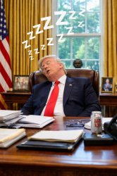 Sleepy Don Trump making cracks about Joe Biden Meme Template