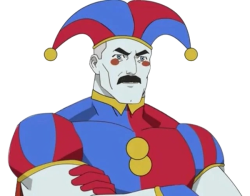 Pomni Man Meme Template