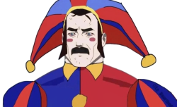 Sad Pomni man Meme Template
