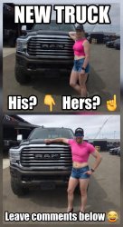 Who's truck Meme Template