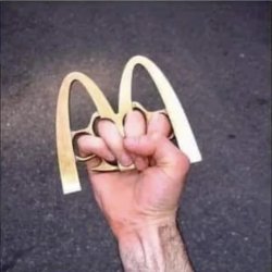 Mcdonalds knuckles Meme Template