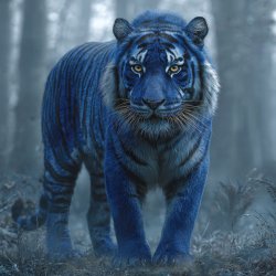 Blue Tiger Meme Template