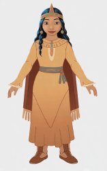 Princess Nita (Native Alaskan Beauty) Meme Template