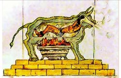 Bull torture Meme Template