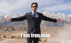 I am iron man Meme Template