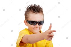 KID WITH SUNGLASSES Meme Template