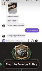 Turkey supports Russia Meme Template