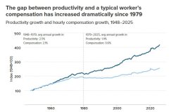 wage vs productivity gap Meme Template