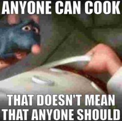anyone can cook Meme Template
