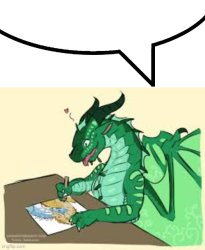 Turtle drawing yaoi (speech bubble) Meme Template