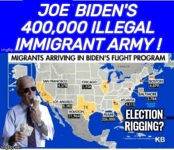 Geritol Joe's Migrant Army Meme Template