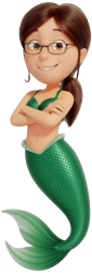 Mermaid Margo Meme Template