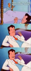 35 years Meme Template