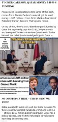 Tucker Qatarlson sellout Meme Template