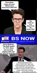 Madcow lying about the draft Meme Template