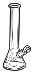Bong Vector w/Alpha Meme Template