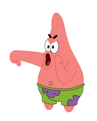 Booing Patrick Meme Template