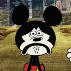 Sad Mickey Meme Template