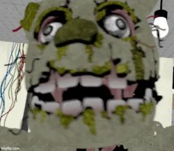 springtrap panic Meme Template